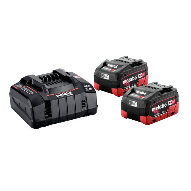 METABO Batteries & Charger Basic Set | 5.5 Ah