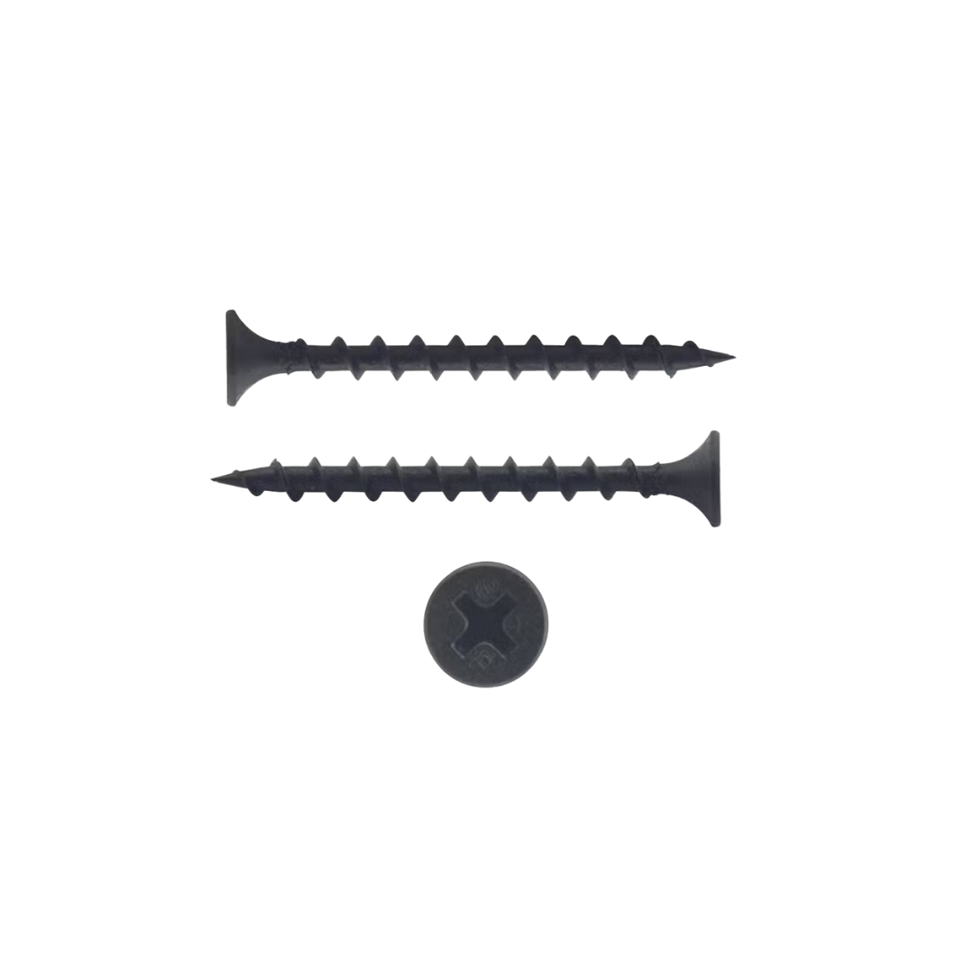 No6(3.5)x25 DRYWALL SCREW BLK PHOSPHATE (Coarse) 100pcs