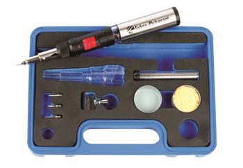 SYKES SOLDERING IRON BUTANE KIT 9PC