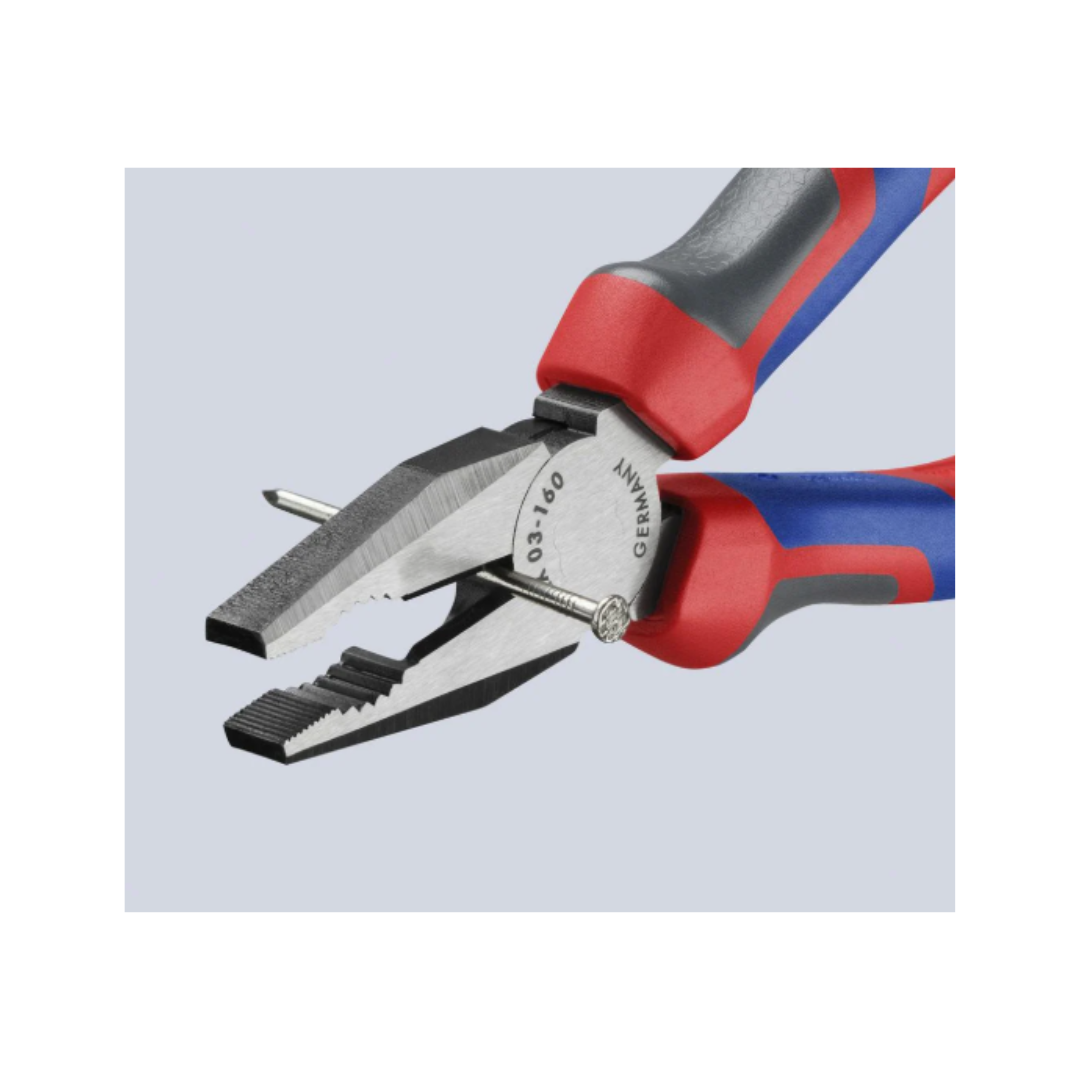 KNIPEX PLIER COMB 160MM COMP GRIP