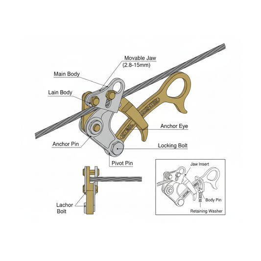 NGK Wire Grip 4mm-22mm