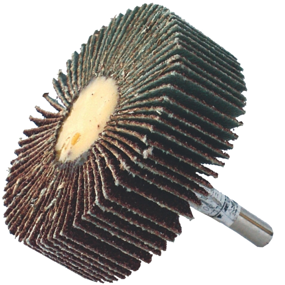 Flap Wheel 30 X 10 X 6mm Shaft 60 Grit