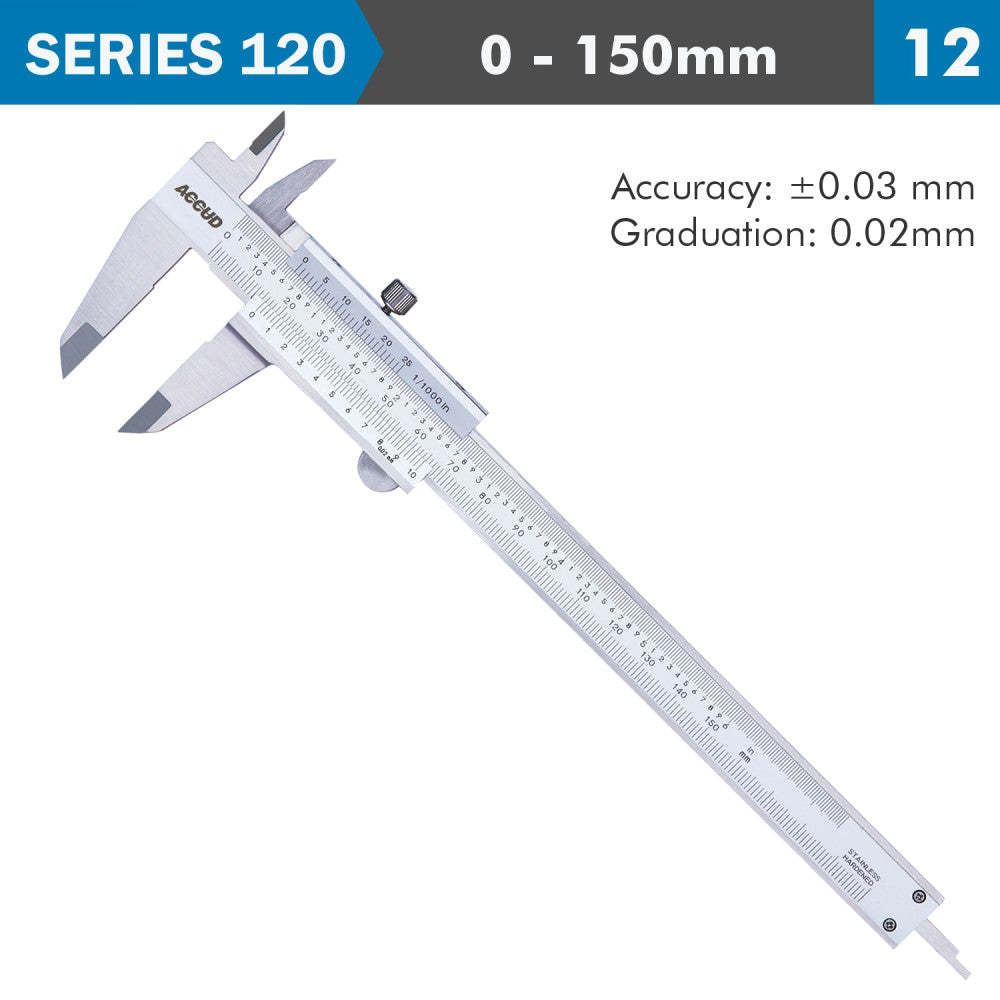Accud Vernier Caliper 0-150mm
