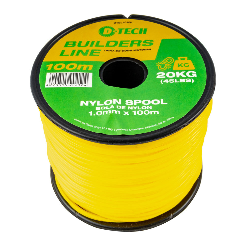 Nylon Builders Line Spool 1.0mm X 100m