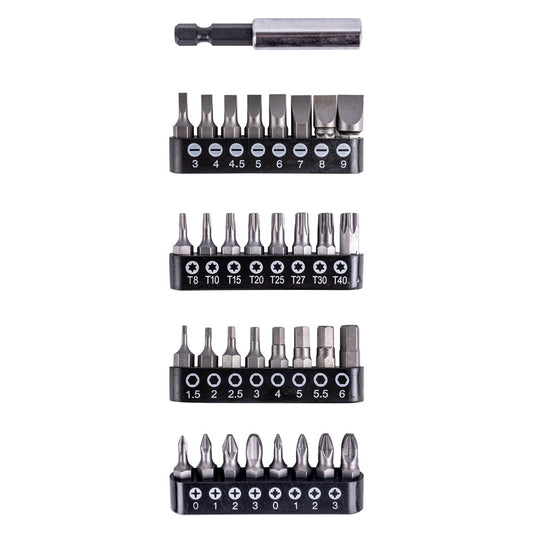 Screwdriver Insert Multi Bit Set 33-Piece