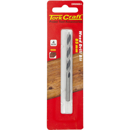 Drill Bit Wood 4.0mm X 75mm