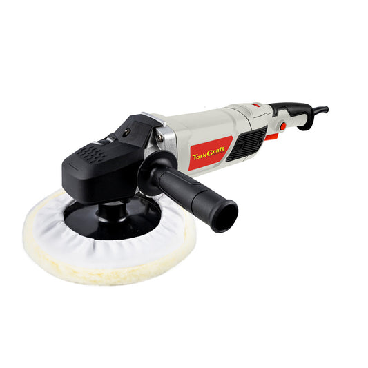 Polisher 1500W 180mm with Backing Pad & Bonnet